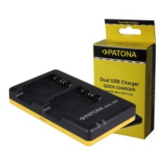 Patona Dual incarcator pentru Sony NP-BG1 DSC H55 H70 incl. Micro-USB cabel