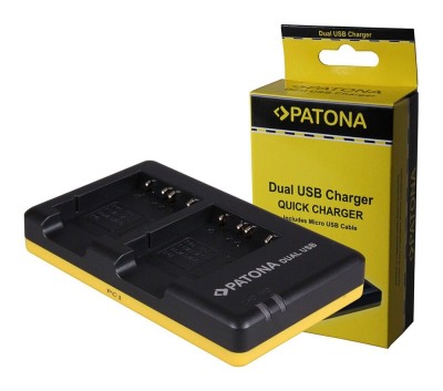 Patona Dual incarcator pentru Sony NP-BG1 DSC H55 H70 incl. Micro-USB cabel foto