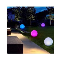 Lampa de gradina LED rezistenta la apa cu telecomanda foto