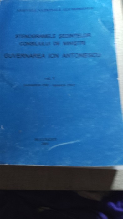 Stenogramele ședințelor consiliului de miniștri,i Antonescu 538