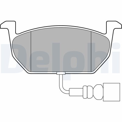 DELPHI LP3146 set placute frana,frana disc foto