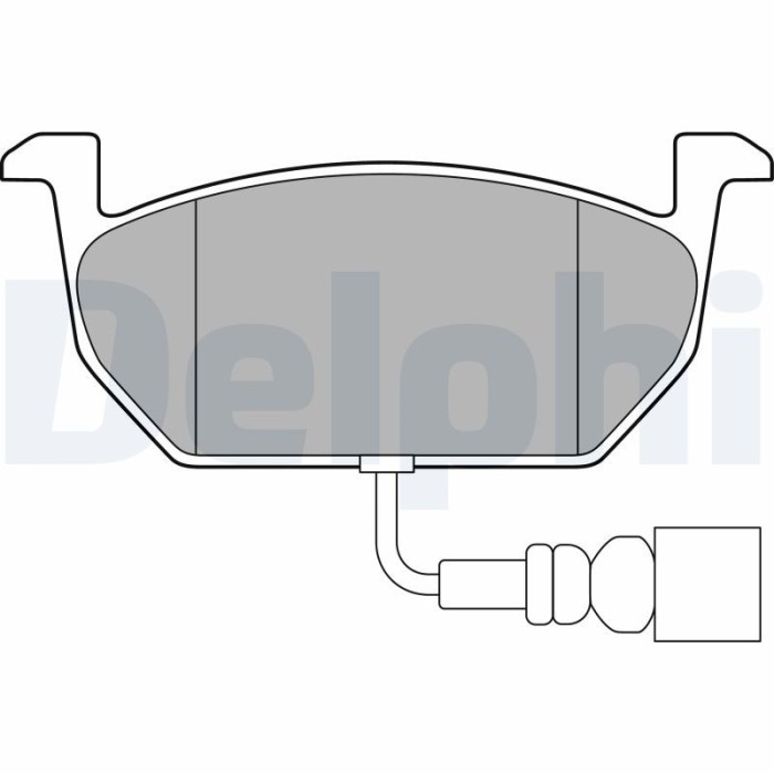 DELPHI LP3146 set placute frana,frana disc