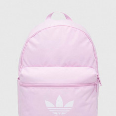 adidas Originals rucsac femei, culoarea roz, mare, cu imprimeu