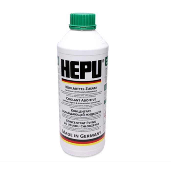 Antigel concentrat Hepu verde 1.5 litri