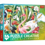 PUZZLE TREFL 500 CREATIVE PASARI ALE PARADISULUI