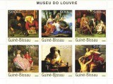 GUINEEA-BISSAU 2003 - Picturi din muzeul Luvru / bloc MNH, Nestampilat