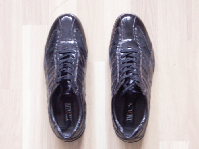 Pantofi The Zeus marime 42 sport eleganti piele Galizio Torresi, Italia