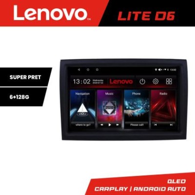 Navigatie Fiat ducato 2022- Lenovo Kit-DUCATO Ecran Qled,8 core 6+128 Ram,38 core 6+128 Hdd,USB,Bluetooth,Wifi CarStore Technology foto