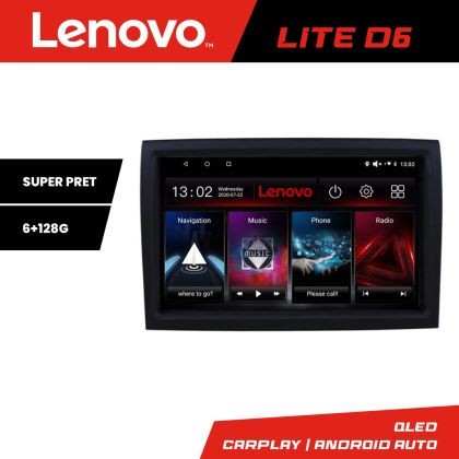 Navigatie Fiat ducato 2022- Lenovo Kit-DUCATO Ecran Qled,8 core 6+128 Ram,38 core 6+128 Hdd,USB,Bluetooth,Wifi CarStore Technology
