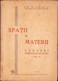 C4211N Spații și materii Versuri de Gh Rizescu, 1943