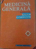Medicina Generala Vol. 1, Marin Voiculescu, Editura Medicala, 1990, 680 pagini, Hardcover