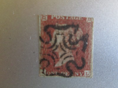 ANGLIA REGINA VICTORIA STAMPILAT=113 foto
