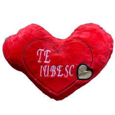 Inima din plus mica te iubesc 15cm