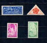 1957 - Al VI-lea festival mondial al tineretului, serie neuzata