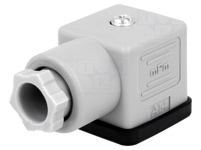 Conector cu Valvă Mufă Format A 18mm Mamă 3 PIN pe Cablu