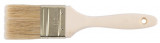 Pensulă Strend Pro JA019, 2,0 , plată, galbenă, cu m&acirc;ner din lemn