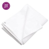 Cumpara ieftin Prelata 260 g/m&sup2;, alb, 3x3 m, HDPE