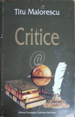 Critice (Maiorescu) foto