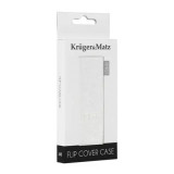 Flip Cover Alb Mist Kruger&amp;Matz