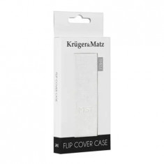 Flip Cover Alb Mist Kruger&Matz