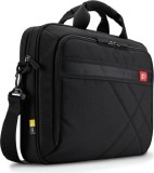 GEANTA CASE LOGIC, pt. notebook de max. 17 inch, 1 compartiment, buzunar frontal | buzunar dorsal, waterproof, poliester, negru, 3201434 &quot;DLC-117 BLAC