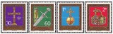 Liechtenstein 1975 - Insemne imperiale, serie neuzata