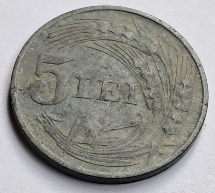 5 Lei 1942 Zinc