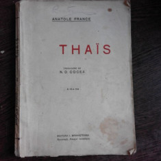 THAIS - ANATOLE FRANCE, TRADUCERE DE N.D. COCEA