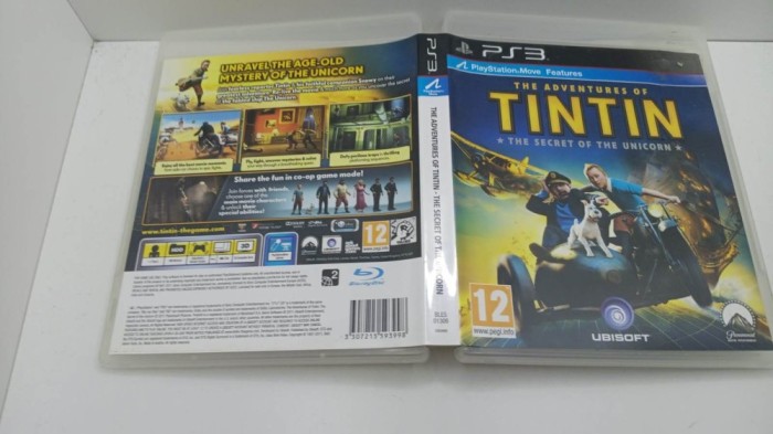 Joc PS3 The Adventures Of Tintin: The Secret of the Unicorn (ID 000516)