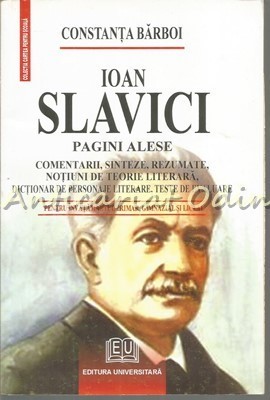 Ioan Slavici. Pagini Alese - Constanta Barboi foto