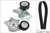 INA 529 0323 10 Set curea transmisie cu caneluri