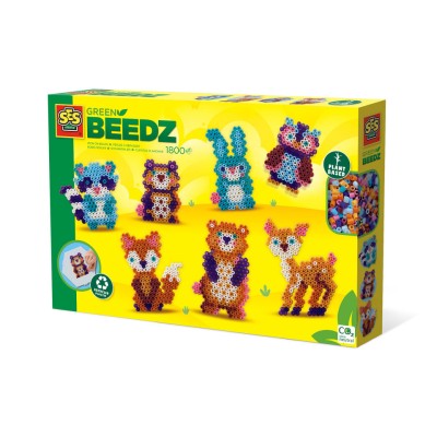 Set creativ Green Beedz &amp;ndash; Margele de calcat Animale din padure foto