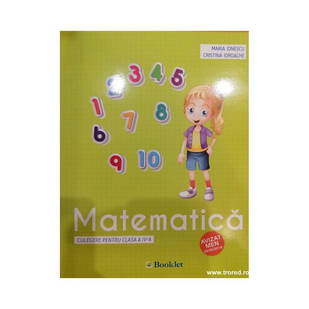Matematica culegere pentru clasa a IV-a | arhiva Okazii.ro