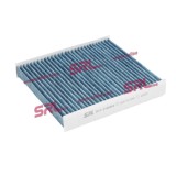 Filtru polen cu carbon activ, habitaclu Anti-Fum, Dacia Sandero 2012-2021, Sandero III 2021-; Logan, 2012-2021, Logan III, 2021-; Duster 2017-2024; J