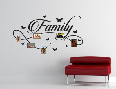 Sticker Familia mea foto