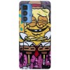 Husa compatibila cu Motorola G20 model Old SpongeBob Graffiti, Silicon, TPU, Viceversa, Transparent, Carcasa
