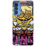 Husa compatibila cu Motorola Edge 20 Lite model Old SpongeBob Graffiti, Silicon, TPU, Viceversa
