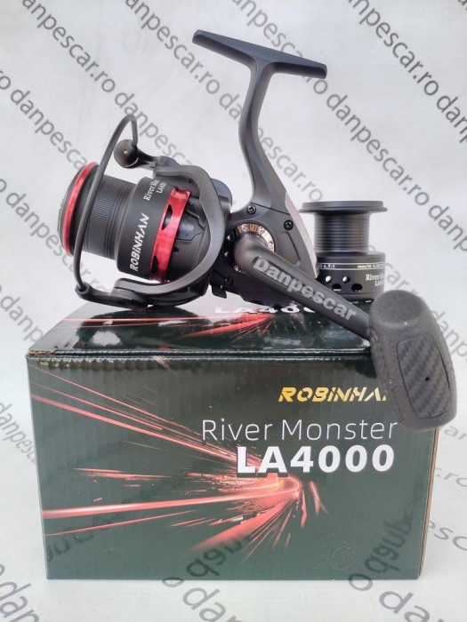 Mulinetă Feeder ROBINHAN RIVER MONSTER LA4000 tambur Long Cast