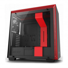 Carcasa NZXT H700 Matte Black Red foto