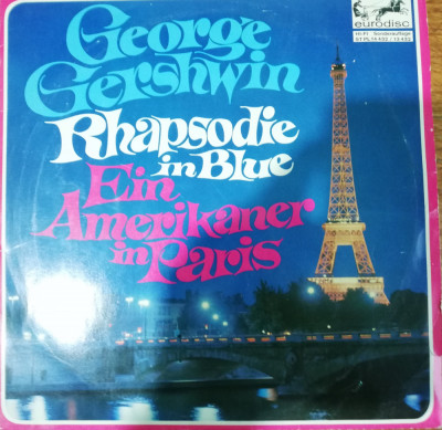 Disc Vinil 10# George Gershwin Eurodisc foto