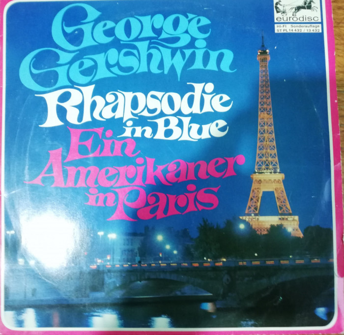 Disc Vinil 10# George Gershwin Eurodisc