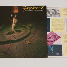Fischer-Z – Going Deaf For A Living - disc vinil, vinyl, LP