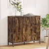 VidaXL Bufet cu sertar Stejar afumat 89.5 x 33 x 82 cm Lemn compozit