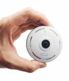 Mini camera ascunsa night vision WiFi, HD, unghi de filmare 360&deg;
