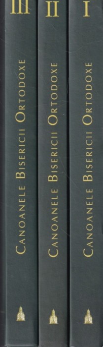 Canoanele Bisericii Ortodoxe, 3 volume