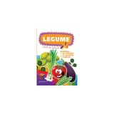 Legume. Carte de colorat. &Icirc;nvățăm... să colorăm, exerciții grafice, engleză - Paperback brosat - *** - Erc Press