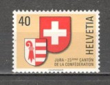 Elvetia.1978 Cantonul Jura SH.119, Nestampilat