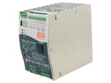 Alimentator MEAN WELL DRS-240-12CAN 240W 12V 20A cu buffer pentru șină DIN
