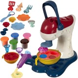 Set Plastilina, Masina de Prajituri, Instrumente de Modelare Multiple, 5 Culori Diferite de Pasta Modelatoare, Usor de Folosit si Curat, Jucarie Educa