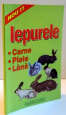 IEPURELE CARNE PIELE LANA , 2001 foto